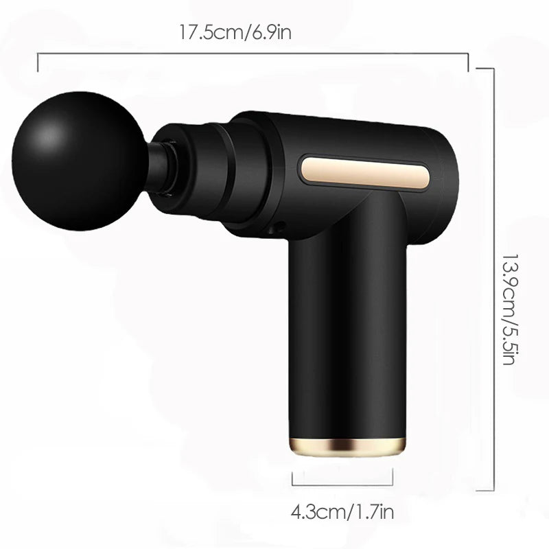 Mini Muscle Massage Gun – Portable Body Massager