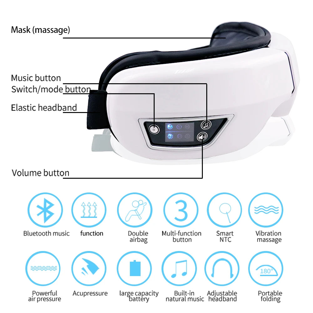 Bluetooth Eye Relaxation Mask