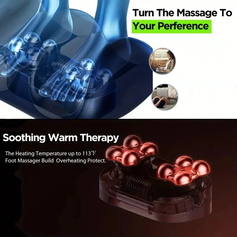 Electric Foot Massager Hot Compress