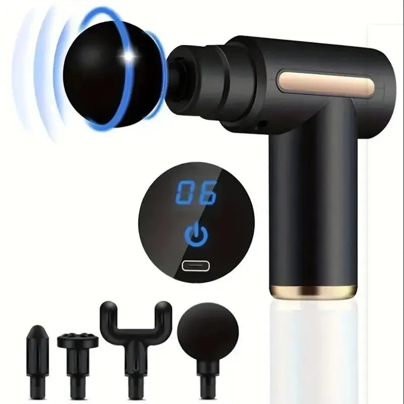 Mini Muscle Massage Gun – Portable Body Massager