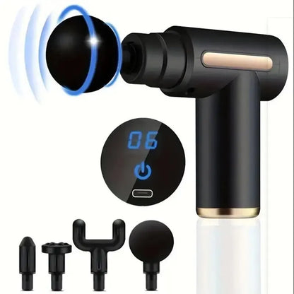 Mini Muscle Massage Gun – Portable Body Massager