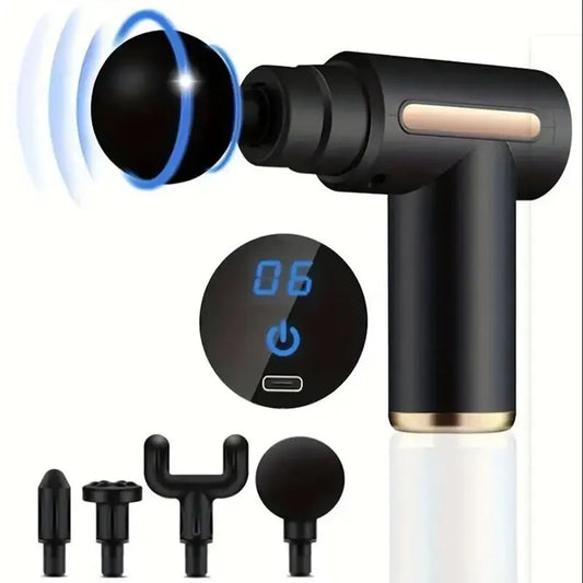 Mini Muscle Massage Gun – Portable Body Massager