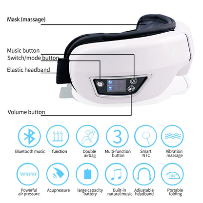 Bluetooth Eye Relaxation Mask