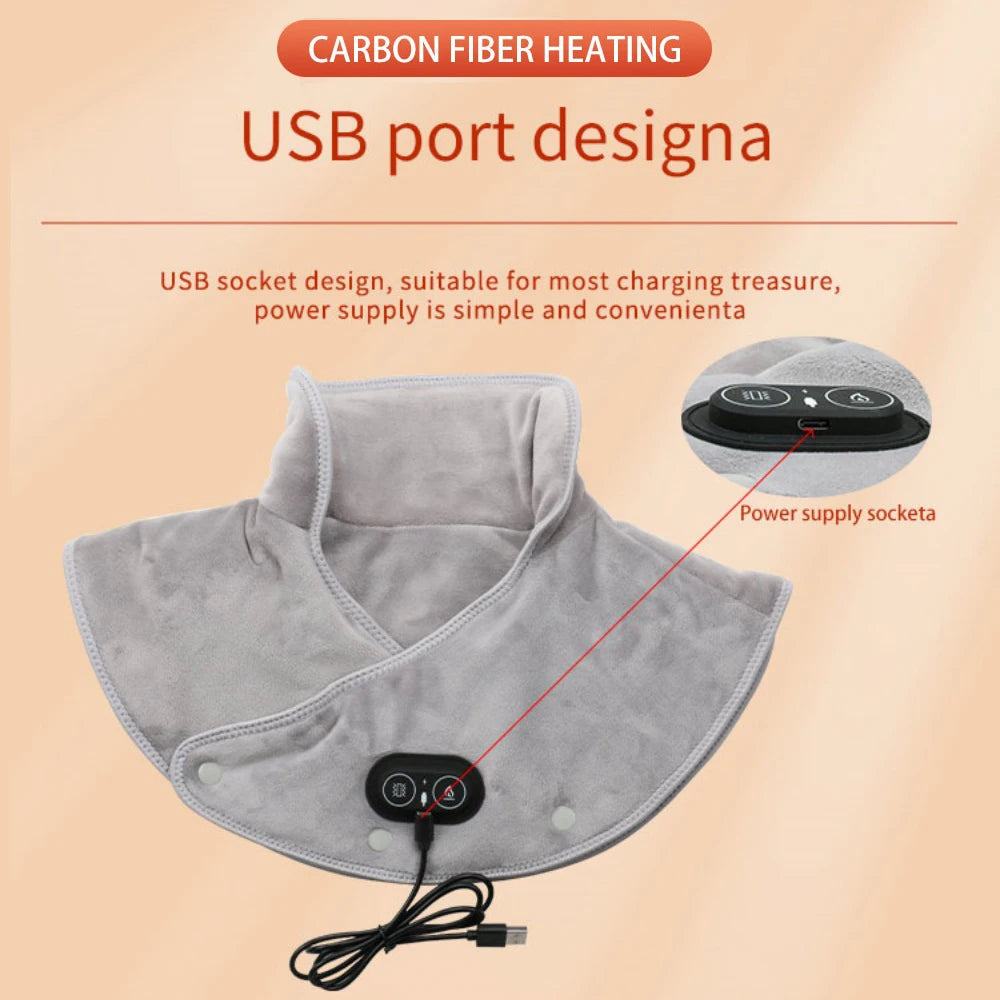 Electric Neck Shoulder Massager Pad