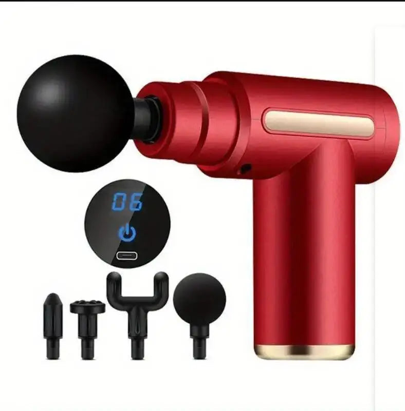 Mini Muscle Massage Gun – Portable Body Massager