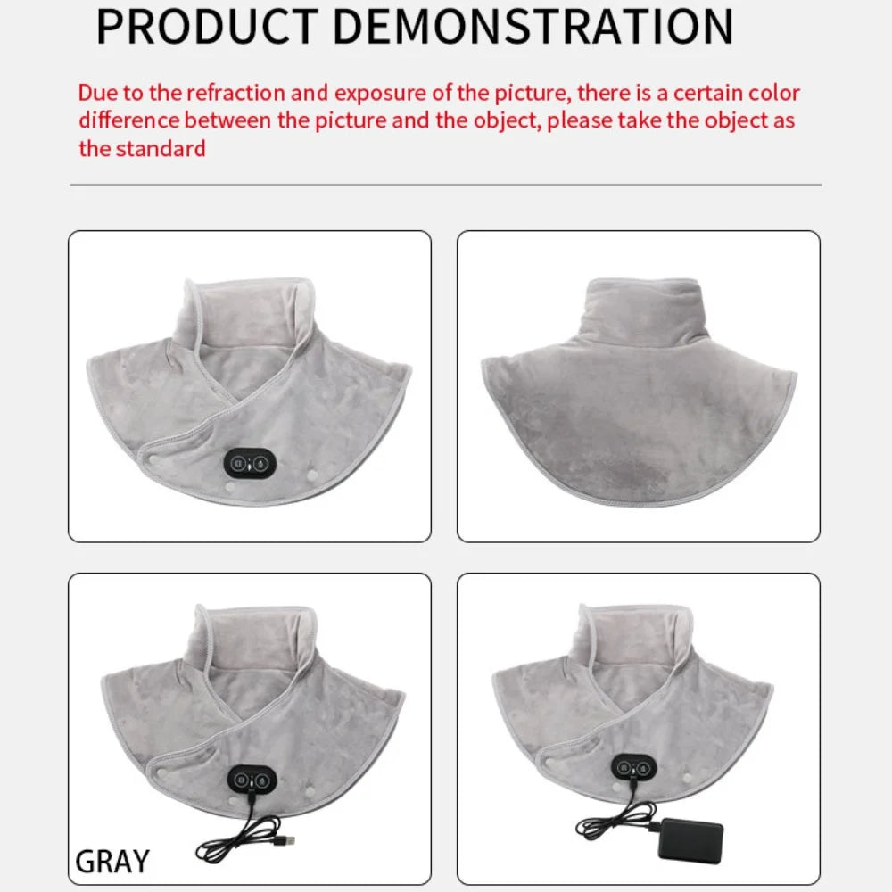 Electric Neck Shoulder Massager Pad