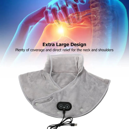 Electric Neck Shoulder Massager Pad