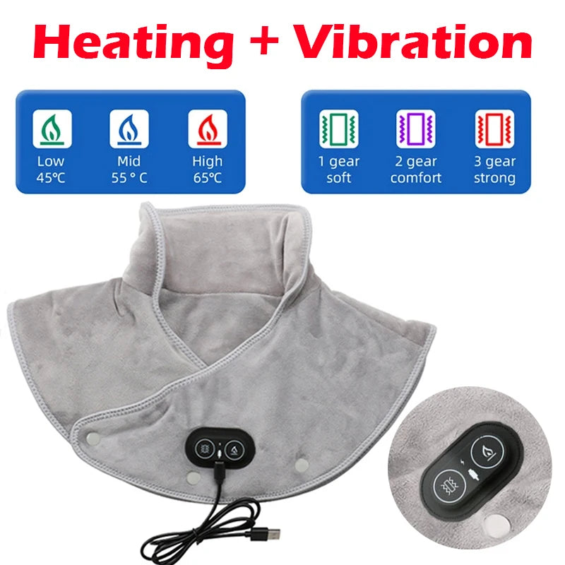 Electric Neck Shoulder Massager Pad