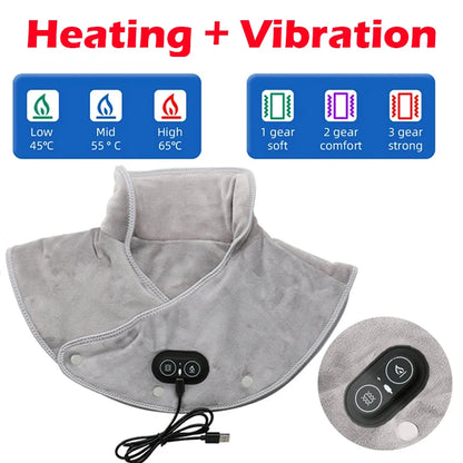Electric Neck Shoulder Massager Pad